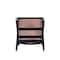Manhattan Comfort Hamlet Dining Chair in Black and Natural Cane, Set of 2 DCCA03-BK - alternate 8